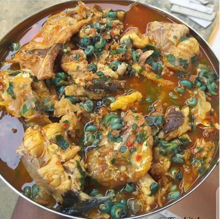 Fresh periwinkle pepper soup
