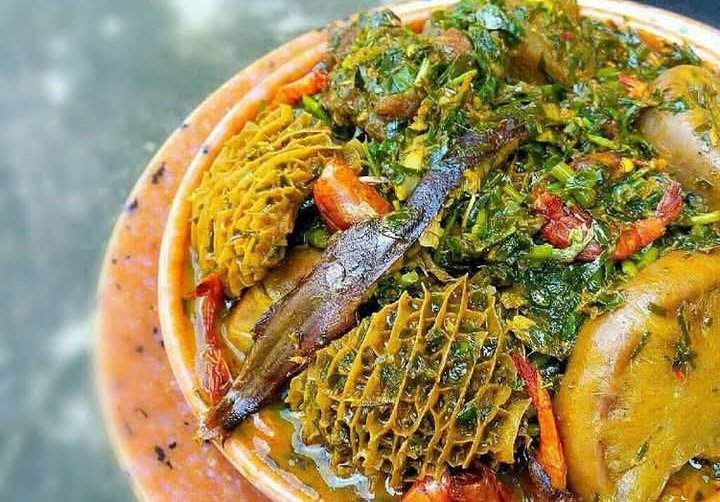 Rich Nigerian soup made with Rutech produce